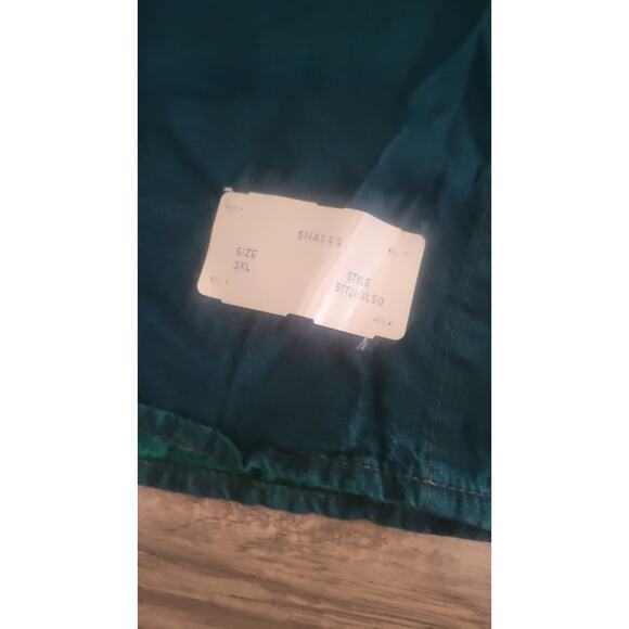 Vintage Sunrider Shades Shirt 3XL Made in Canada Green Button-Up NWT Minor Stain - Picture 2 of 7